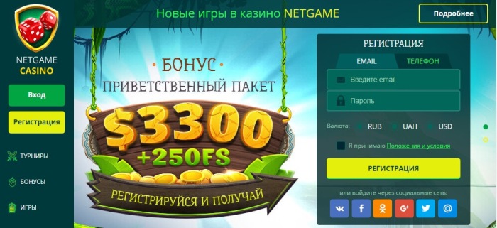 С онлайн казино НетГейм открываются лучшие возможности для результативного досуга